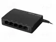SWITCH ETHERNET - RJ45-PISTORASIA X5 - MUSTA - 10GBPS - Tietokonetarvikkeet - muut - DSP3-1005-60W - 1