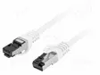 PATCH KAAPELI - S/FTP - CAT: CAT 8.1 - RJ45-PISTOKE,MOLEMMIN PUOLIN - RJ45 Ethernet kaapelit - PCF8-10CU-0200-W - 1