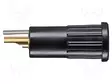 LABORATORY CONNECTOR: 4MM BANANA - 30VAC - 60VDC - 16A - MUSTA - 5MOHM - Banaanijatkoliittimet - BRBU7924LAU-SW - 1