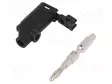 BANAANILIITIN 4MM - PISTOKE - 32A - 33VAC - 70VDC - MUSTA - 3MOHM - 2,5MM2 - Banaaniliittimet 4mm - FK20SNI25-SW - 1