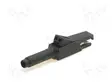 HAUENLEUKA - 15A - 300V - MUSTA - LEVITYSALUE: MAX.6MM - 973889100 - Krokotiili klipsit - MA260SH-SW - 1