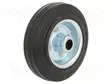 KULJETUSPYÖRÄ - Ø: 125MM - W: 25MM - 100KG - KUMI - SHORE-KOVUUS: 80 - CSG - Kuljetuspyörät - CSG-12515W - 1