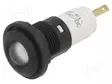 MERKKIVALO: LED - KUPERA - VALKOINEN - 12VDC - 12VAC - Ø16MM - IP67 - MUOVI - Merkkivalot ja pienoislamput - 1937125W - 1