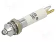 MERKKIVALO: LED - KUPERA - VALKOINEN - 12VDC - Ø6MM - IP40 - LIITTIMET - Merkkivalot ja pienoislamput - 1902025W - 1