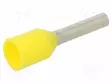PÄÄTEHOLKKI - ERISTETTY - KUPARI - 1MM2 - 8MM - TINATTU - PURISTUS - Pääteholkit ja jatkoholkit - 460308W - 1