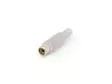 RCA PLUG FEMALE WHITE, Ø4mm - Plugit ja jakit - CA054W - 1