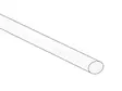 SHRINKABLE TUBE 2:1 - 4.8mm - WHITE - 1,2m - ( 50pcs) - Kutistemuovit - STB48W - 1