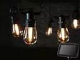 SOLAR LED - 15 m - 15 warm white lamps - black wire - Jouluvalot ja sisustusvalot - V-SOLAR-15-WW - 9