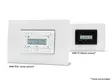 Temperature controller with LCD display and time backup for use with VMB1TS(W), white - Taloautomaatio - VMB1TCW - 3