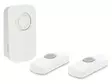 WIRELESS BATTERY OPERATED DOOR BELL KIT WITH 2 PUSH BUTTONS - Ovipuhelimet ja ovikellot - EDMTW - 1