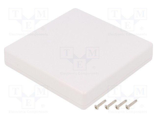 ASENNUSKOTELO - X: 125MM - Y: 125MM - Z: 25MM - TWN - ABS - IP40 - Yleiskäyttöiset kotelot - TKC-TWN13-3-13W - 1