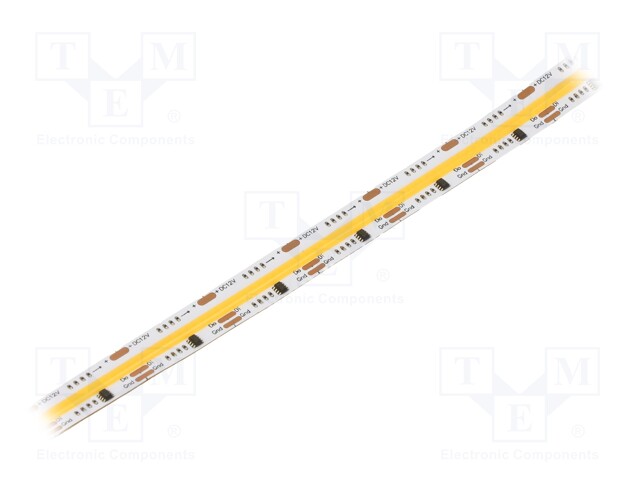 COB LED NAUHA - LÄMMIN VALKOINEN - LED/M: 480 - 12MM - VALKOINEN PCB - LED nauhat ja modulit - S012480ZB1SF-NWW - 1