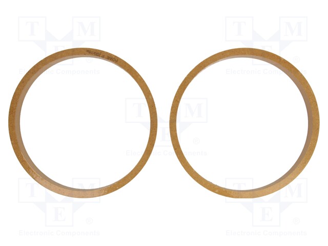 KAIUTTIMEN KOROKERENGAS - MDF - 200MM - KYLLÄSTETTY,MAALATTU - 2KPL - Kaiuttimen MDF soviterenkaat  - MDF-P20018W - 1