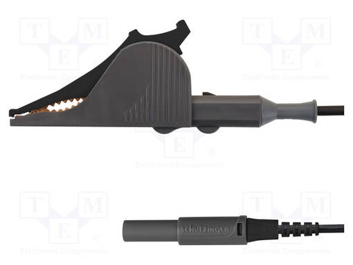 KELVIN JOHTO - 60VDC - 10A - PIT: 1,5M - MUSTA - PINNOITUS: KULLATTU - Mittausjohdot - KML7852AUSAK150-SW - 1