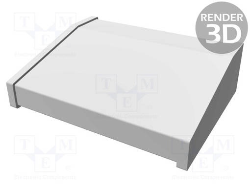 KOTELO: OHJAUSPANEELI-1456 - X: 254MM - Y: 211MM - Z: 76MM - ALUMIINI - Työpöytäkotelot - HM-1456KH3WHCWW - 1