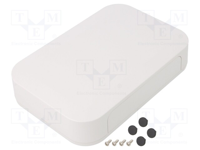 LAITEKOTELO - PF - X: 200MM - Y: 135MM - Z: 40MM - ABS - VALKOINEN - IP40 - Paneelikotelot - TKC-PF20-4-13W - 1