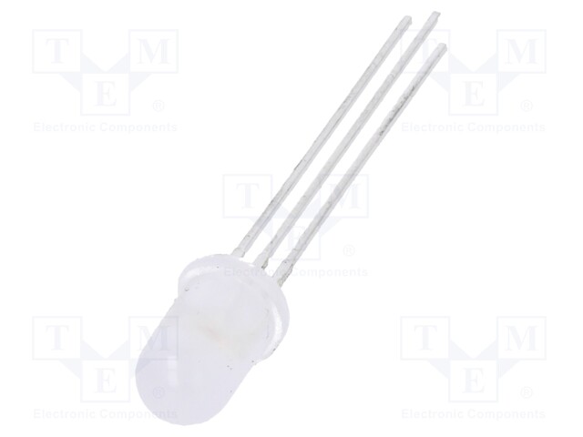 LED - PUNAINEN/VIHREÄ - 5MM - 40° - ETUOSA: KUPERA - 2÷2,5/2,2÷2,5VDC - Pyöreät LEDit - SSL-LX5097IGW - 1