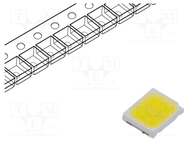 VOIMA-LED - KYLMÄVALKOINEN - 5700-6500K - 115÷125LM - 120° - 100MA - TehoLEDit - valkoiset - HL-AS2835-3CPCT-CW - 1