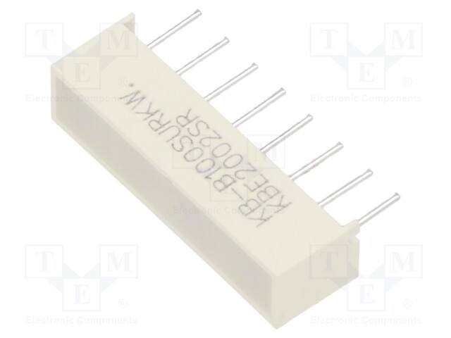 LED-TAUSTAVALO - PUNAINEN - LINSSI: VALKOINEN,DIFFUUSIOLINSSI - Taustavalo LEDit - KB-B100SURKW - 1