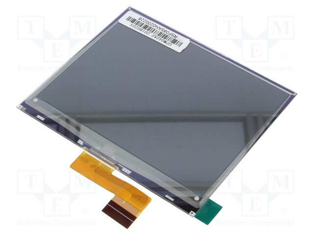 NÄYTTÖ: E-PAPERI - 4,2" - 400X300 - NÄYTÖN ULKOMITAT: 84,8X63,6MM - E-paperi - DEE400300A2-W - 1