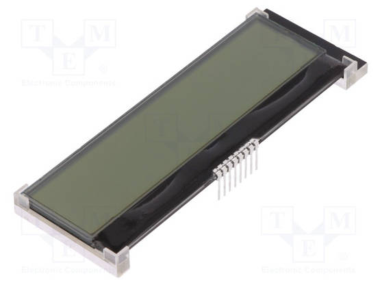 LCD NÄYTTÖ - AAKKOSNUMEERINEN - COG,FSTN POSITIVE - 16X2 - LED - PIN: 8 - Aakkosnumeeriset LCD-näytöt - DEM16231FGH-PW - 1