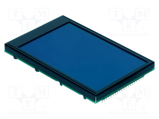 LCD NÄYTTÖ - GRAAFINEN - 240X128 - STN NEGATIVE - SININEN - 113X70MM - Älykkäät näytöt - EAEDIP240B-7LW - 1