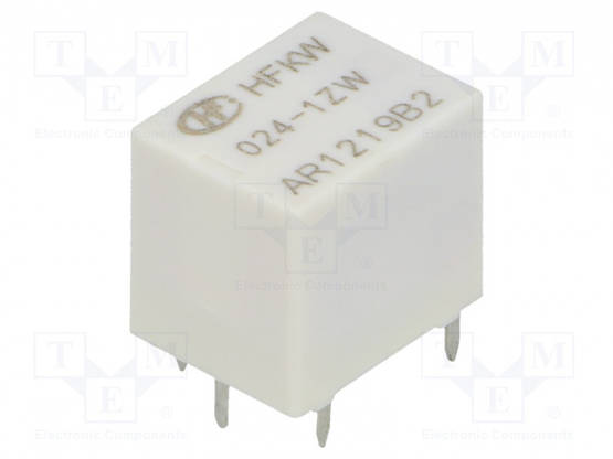 RELE - SPDT - UKELAN: 24VDC - 35A - 600MW - PCB - Autoreleet - HFKW024-1ZW - 1