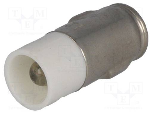 LED LAMPPU - VALKOINEN - BA7S - 12VDC - Merkkivalot ja pienoislamput - LLED-B712W - 1