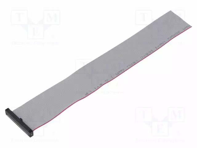 IDC-LIITTIMILLÄ VARUSTETTU NAUHAKAAPELI - IDC,JOHDOT - 177,8MM - IDC liittimillä varustetut nauhakaapelit - FFSD20S070001NRW - 1