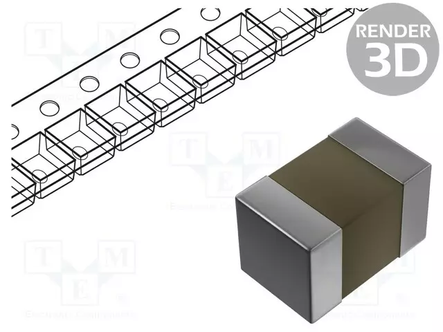 KERAAMINEN KONDENSAATTORI - MLCC - 75PF - 100V - C0G (NP0) - ±1% - SMD - MLCC SMD kondensaattorit - GCM1885C2A750FA16W - 1