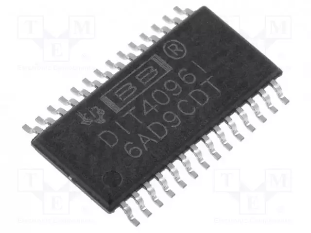 IC: AUDIO-PROSESSORI - TSSOP28 - 50KPL - LDO säätämätt. jännitestabilisaattorit - DIT4096IPW - 1
