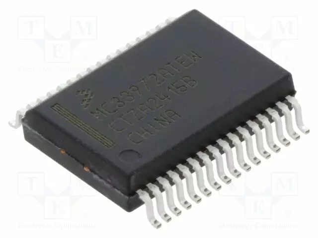 IC: RAJAPINTA - MULTIPLE SWITCH DETECTION INTERFACE (MSDI) - SPI - Mikropiirit - muut liitäntäpiirit - MC33972ATEW - 1