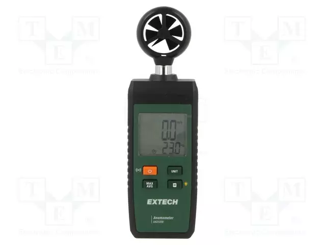 LÄMPÖANEMOMETRI - LCD - NOPEUSMITTAUKSEN ALUE: 1,5÷30M/S - -10÷50°C - Anemometrit - AN250W - 1