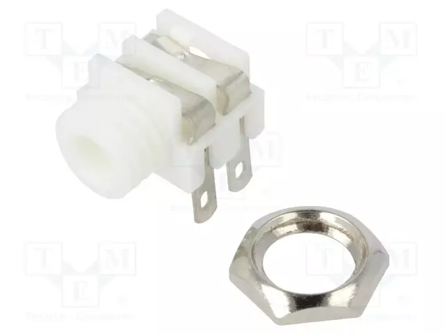 LIITIN: JACK 3,5MM - N LIITINAARAS - MONO - NAVAT: 2 - JUOTETTAVA - Plugit ja jakit - CL1382W - 1