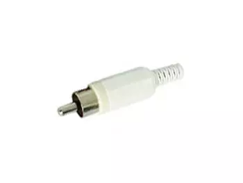 RCA UROSLIITIN VALKOINEN - Plugit ja jakit - CA047W - 1