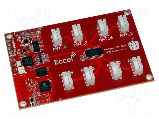 RFID-LUKIJA - 3,3÷5V - RS232,WIFI - 3PIN X8 - 13,56MHZ - RFID-moduulit ja -lukijat - PEPPER-232MUX-C1W - 1