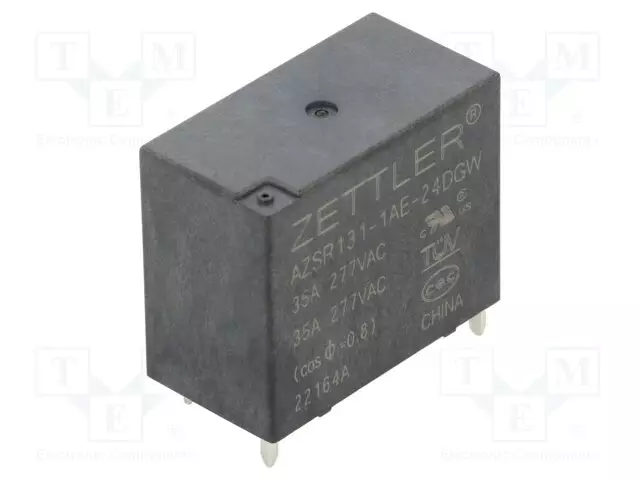 TEHORELE - SPST-NO - UKELAN: 24VDC - 35A - PCB - Tehoreleet - AZSR131-1AE-24DGW - 1