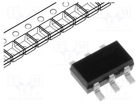 IC: DRIVER - LED OHJAIN - SOT457 - 50MA - CH: 1 - 40VDC - LED-ajurit - NCR405UX - 1