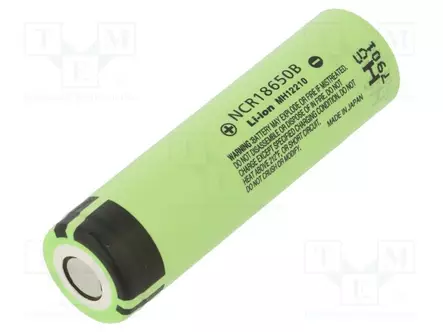 AKKU: LI-ION - 18650,MR18650 - 3,6V - 3350MAH - Ø18,2X65MM - Akut - ACCU-NCR18650B-BOX - 1