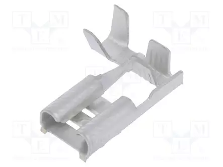 PURISTUSLIITIN - LITTEÄ - 6,3MM - 0,8MM - NAARAS - 1÷2,5MM2 - PURISTETTAVA - Eristämättömät liittimet - 683.08.01.3SX - 1