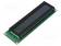 LCD NÄYTTÖ - AAKKOSNUMEERINEN - STN POSITIVE - 24X2 - HARMA - LED - 2X8 - Aakkosnumeeriset LCD-näytöt - RC2402A-GHY-CSX - 1