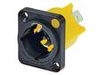 POWERCON® TRUE1 16A, Mains chassis male - Powercon liittimet - NAC3MPX - 1