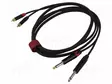 KAAPELI - 6,3MM PLUGI X2,RCA-PISTOKE X2 - 3M - MUSTA - PVC - Muut audio-videokaapelit - AU1430BX - 1