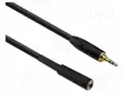 KAAPELI - 3,5MM JAKKI,3,5MM PLUGI - 4M - MUSTA - Muut audio-videokaapelit - AU2140BX - 1