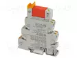 RELE: LIITÄNTÄ - DPDT - UKELAN: 12VDC - 6A - 6A/250VAC - 6A/250VDC - IP20 - Elektromagneettiset relesarjat - PLC-RPT-1221-21EX - 1