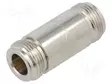 ADAPTERI - N NAARAS,MOLEMMIN PUOLIN - ERISTYS: PTFE - 50OHM - MESSINKI - RF adapterit - 082-101-RFX - 1
