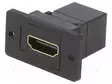 LIITIN - PISTORASIA - HDMI-PISTORASIA,MOLEMMIN PUOLIN - SLIM - 29MM - HDMI liittimet - CP30600GX - 1