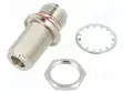 LIITIN - SUORA - 50OHM - KULLATTU - PTFE - N PISTORASIA,MOLEMMIN PUOLIN - N liittimet - 082-66-RFX - 1