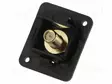 LIITIN - SMA-RP-LIITIN,MOLEMMIN PUOLIN - 50OHM - MUSTA - MUOVI - 19X24MM - SMA, SMB, SMC liittimet - CP30261X - 2