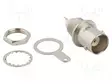 LIITIN: BNC - N LIITINAARAS - SUORA - 50OHM - JUOTETTAVA - POM - BNC liittimet - 031-221-RFX - 2